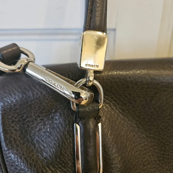 Coach Madison Madeline Leather Satchel - Picture 8 of 11